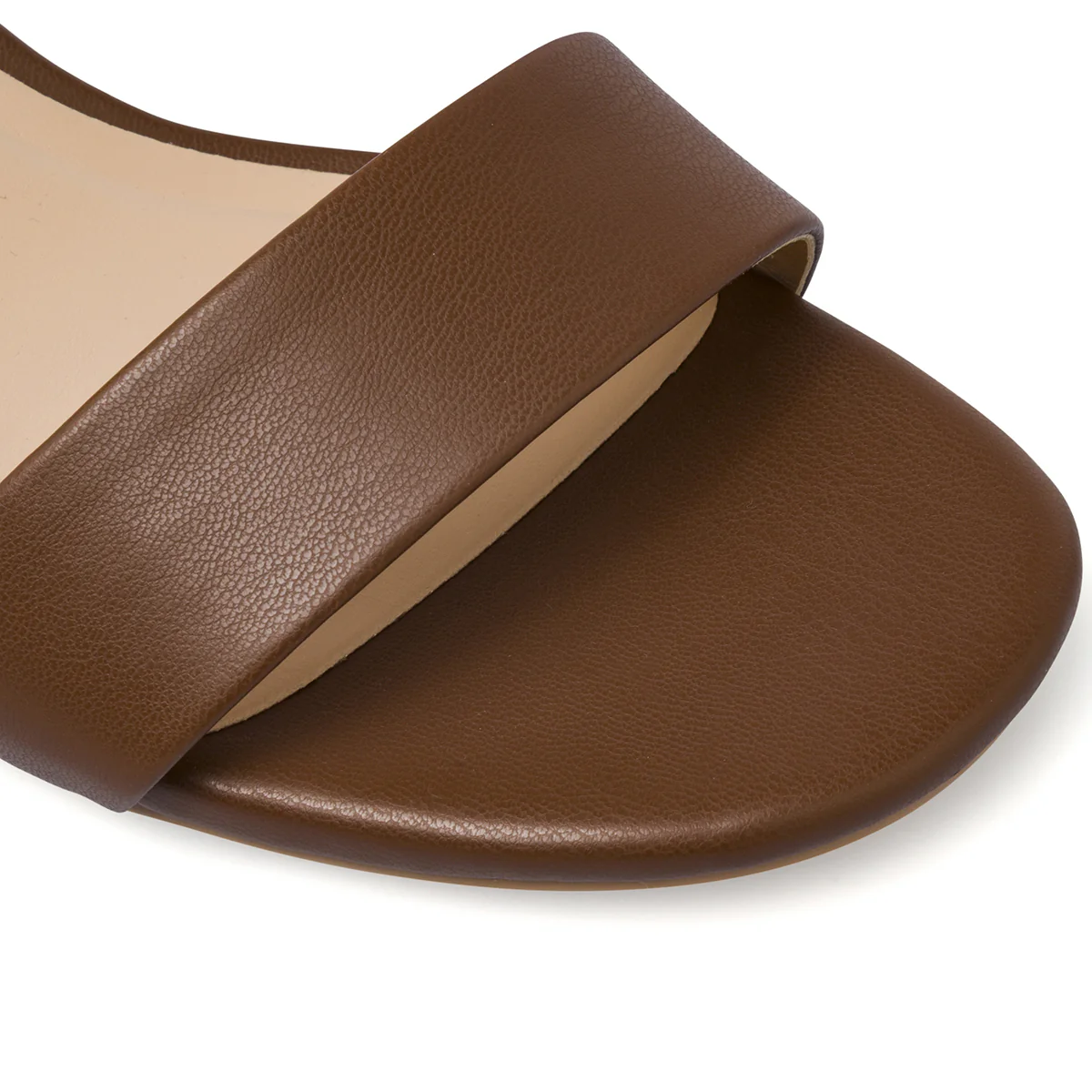 Sandali marroni da Donna con tacco a colonna 6 cm e cinturino Lora Ferres - Image 5