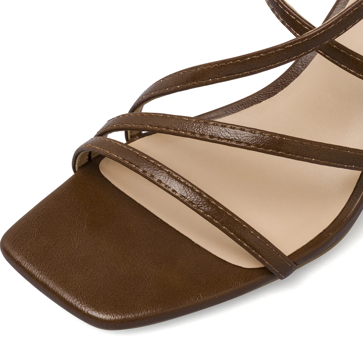 Sandali marroni da Donna con tacco e punta squadrata Swish Jeans - Image 5