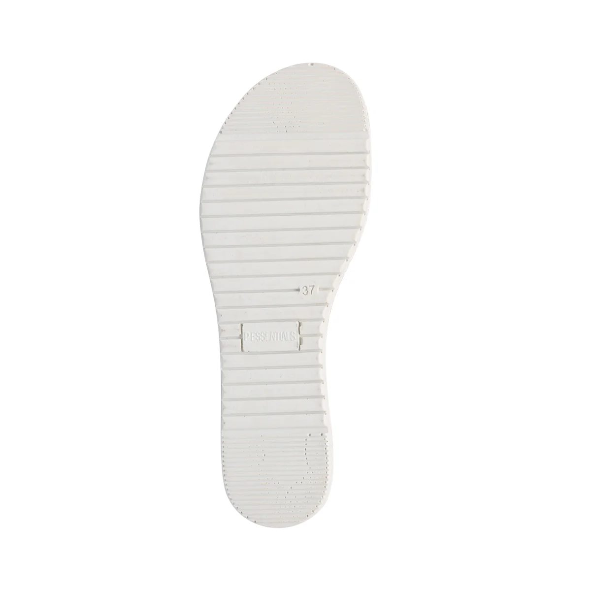 Sandali marroni in pelle da donna con zeppa 4 cm P Essentials - Image 5