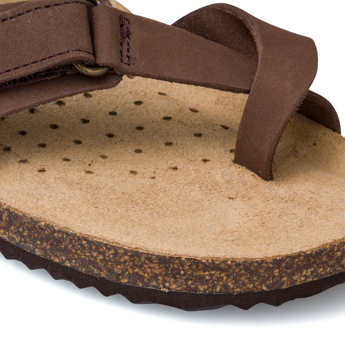 Sandali marroni in pelle da donna Geox Brionia - Image 8