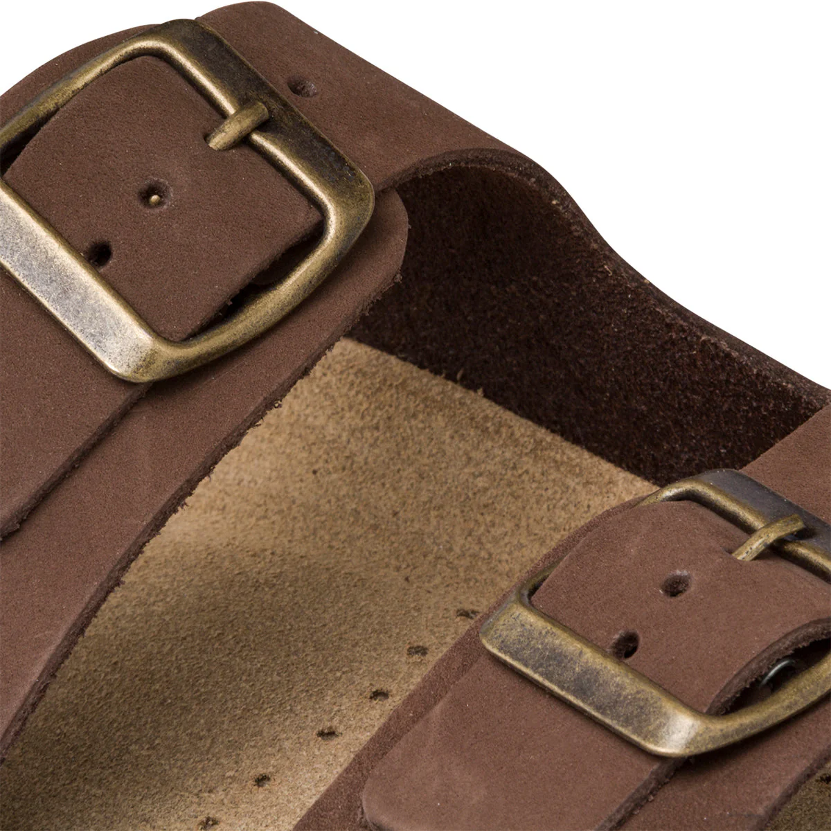 Sandali marroni in pelle da donna Geox Brionia - Image 5