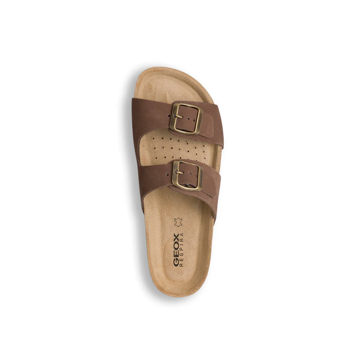 Sandali marroni in pelle da donna Geox Brionia - Image 7