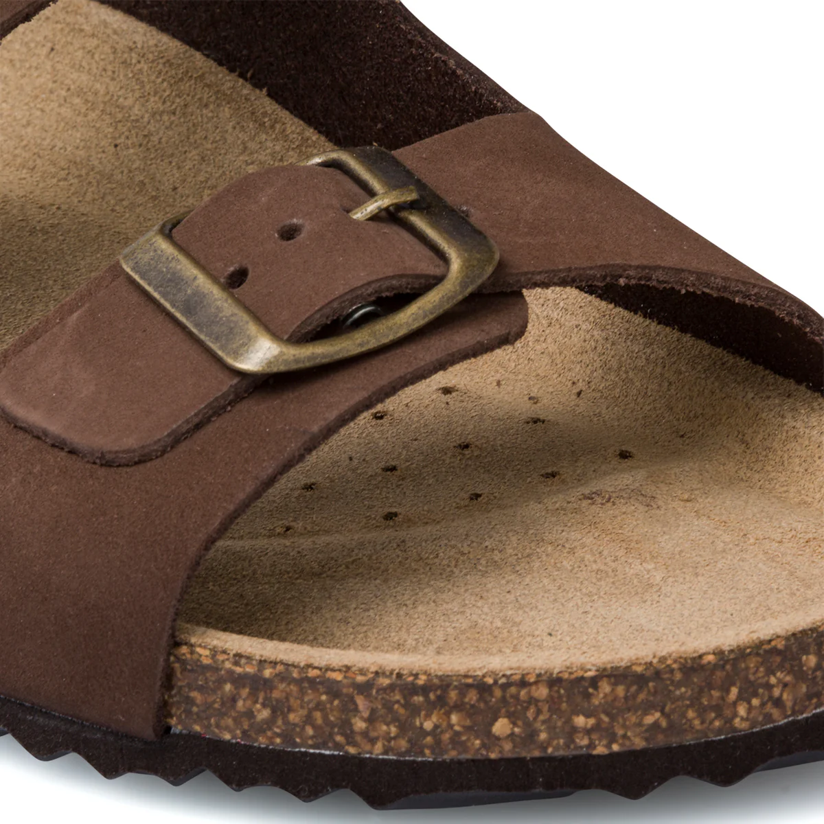 Sandali marroni in pelle da donna Geox Brionia - Image 8