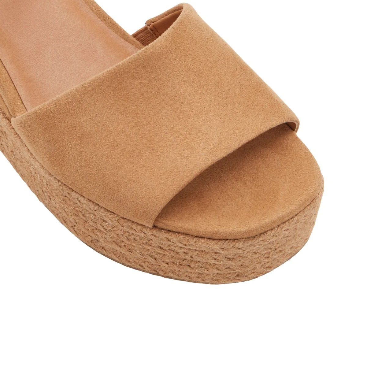 Sandali marroni in pelle vegana con zeppa 7 cm Call It Spring Lillian - Image 5
