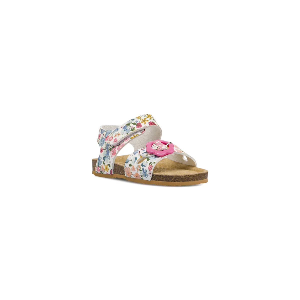 Sandali multicolore da Bambina con fiori e fibbia rosa Primigi - Image 2