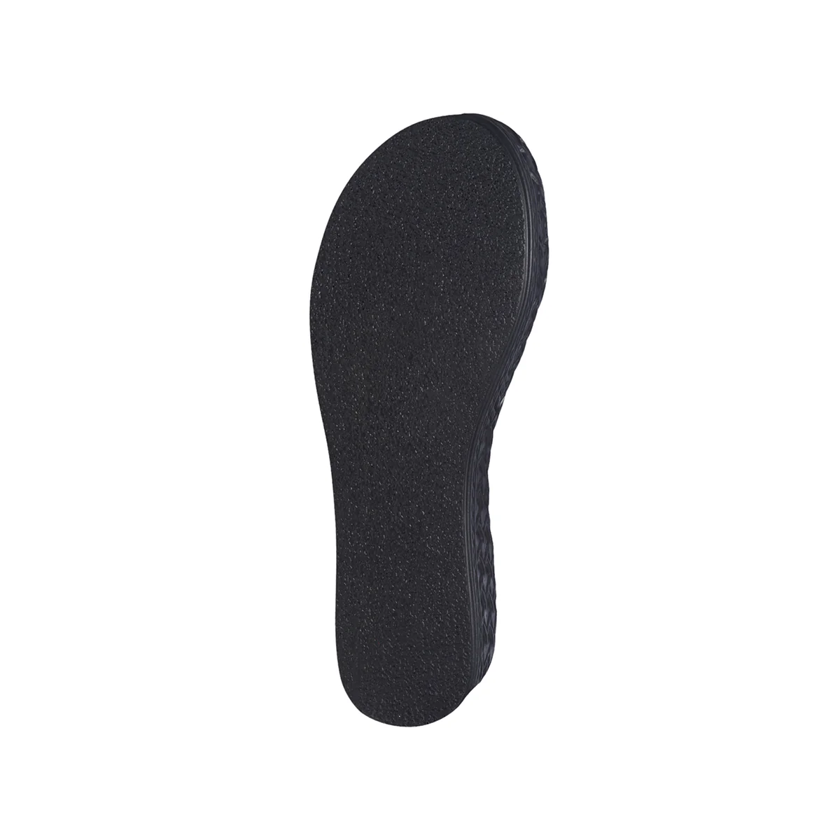 Sandali neri con fascia effetto intrecciato e zeppa 4 cm Lora Ferres - Image 5