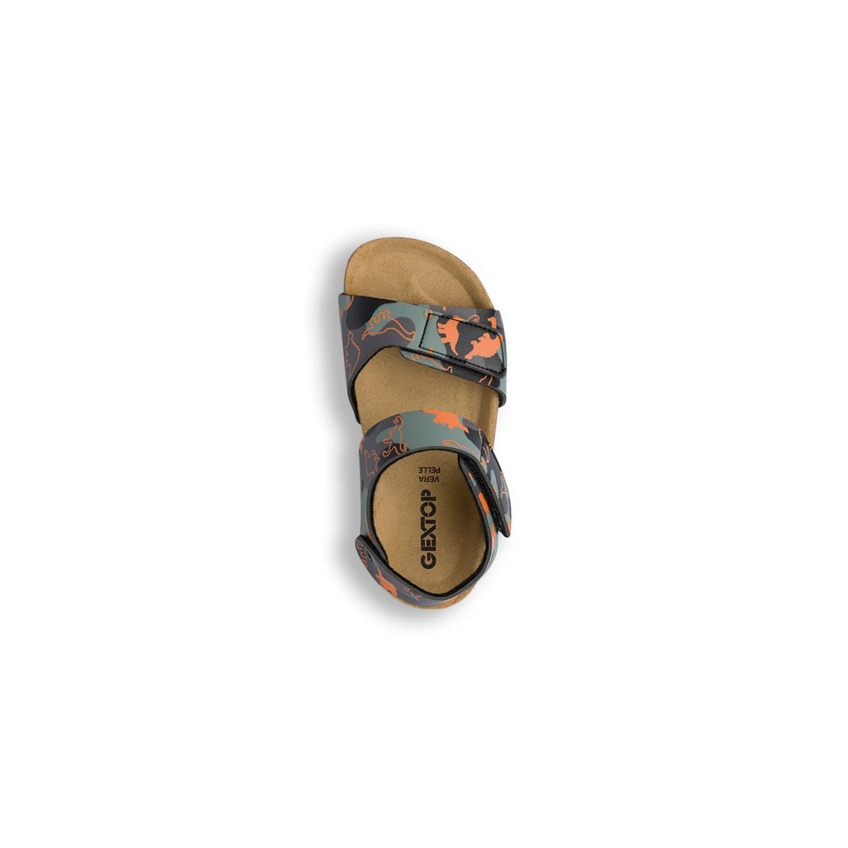 Sandali Neri da Bambino con stampa camouflage Weep & Smile - Image 5