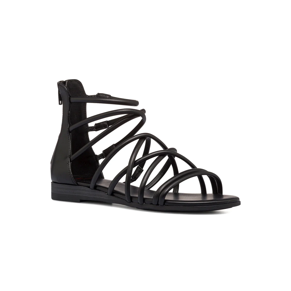 Sandali neri da donna con cinturini Swish Jeans - Image 2