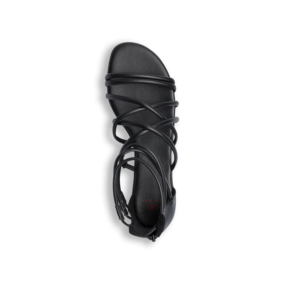 Sandali neri da donna con cinturini Swish Jeans - Image 5