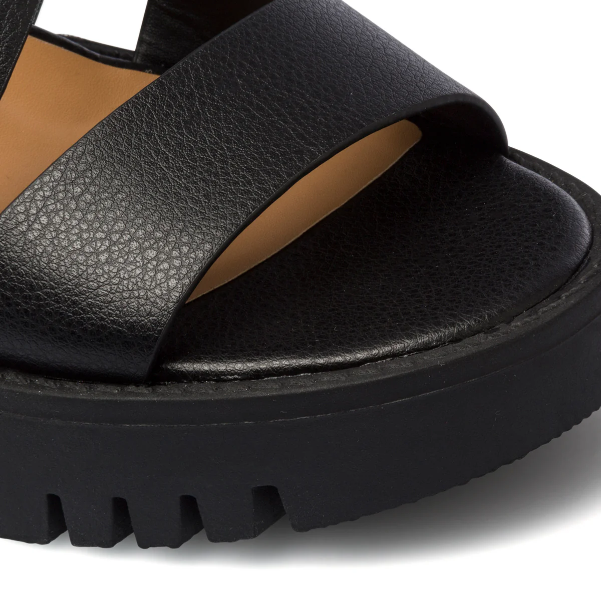 Sandali neri da donna con fasce intrecciate e tacco 10 cm Swish Jeans - Image 14