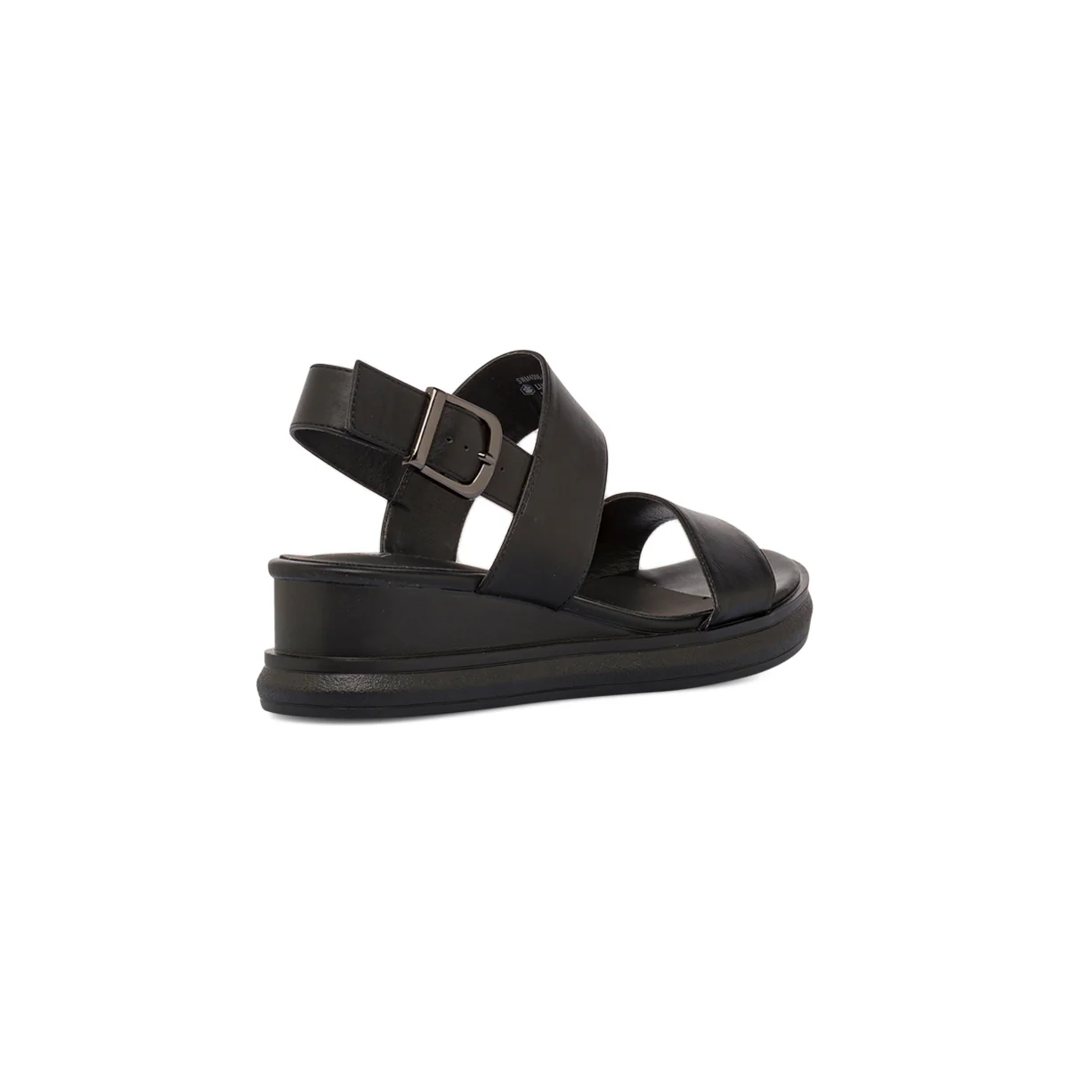 Sandali Neri da Donna con sottopiede in Pelle Lumberjack - Image 5