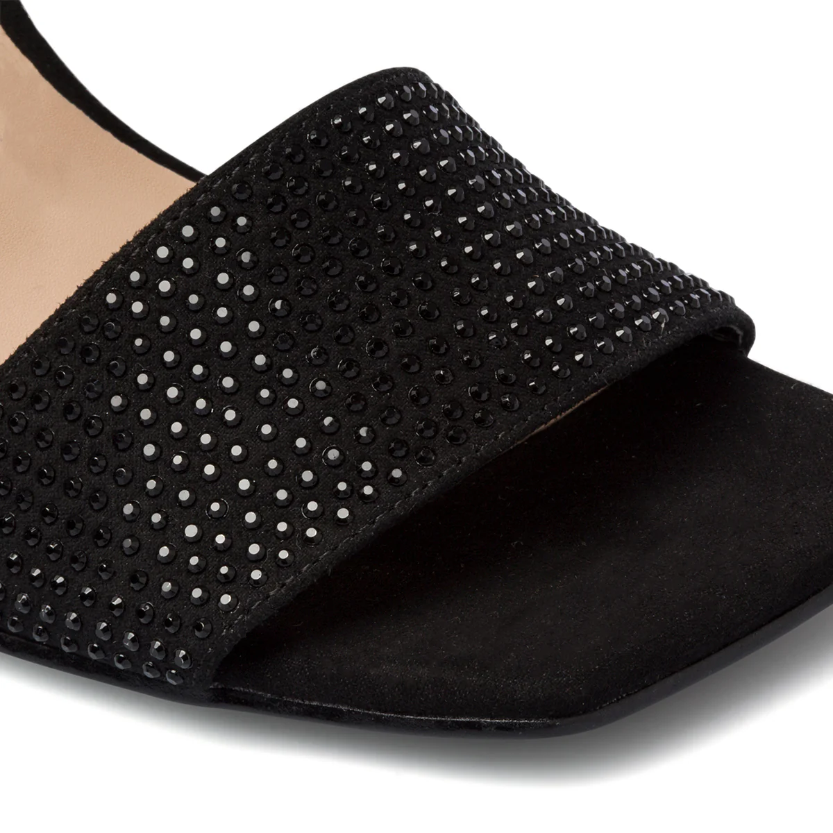 Sandali neri da donna con strass e tacco 9 cm Swish Jeans - Image 5