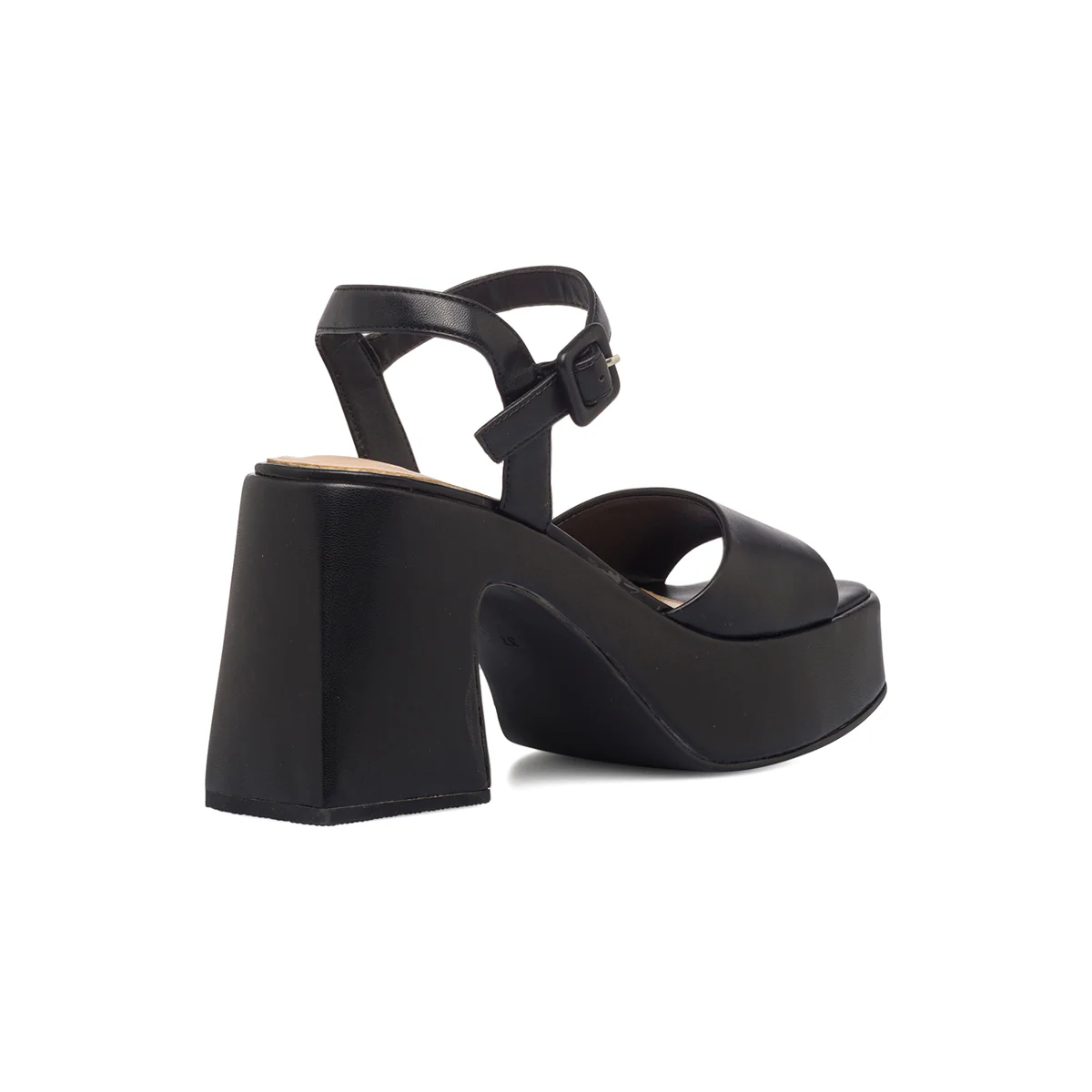 Sandali neri da donna con tacco a blocco e plateau Swish Jeans - Image 6