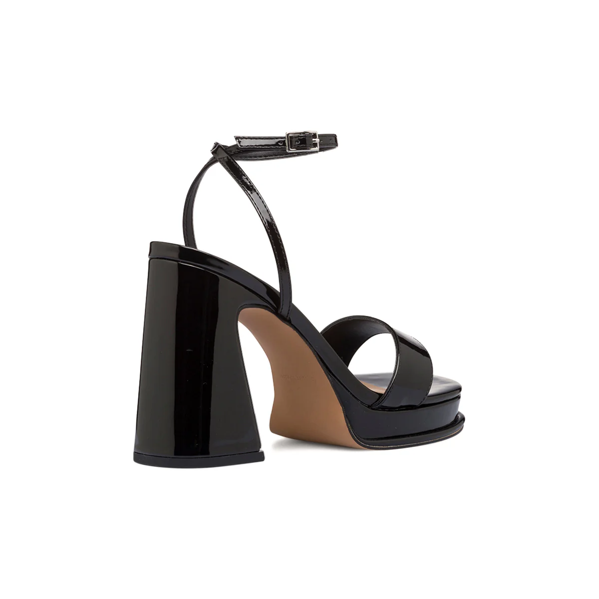 Sandali neri da donna in "pelle vegana" con tacco 10 cm Call It Spring Debbra - Image 3