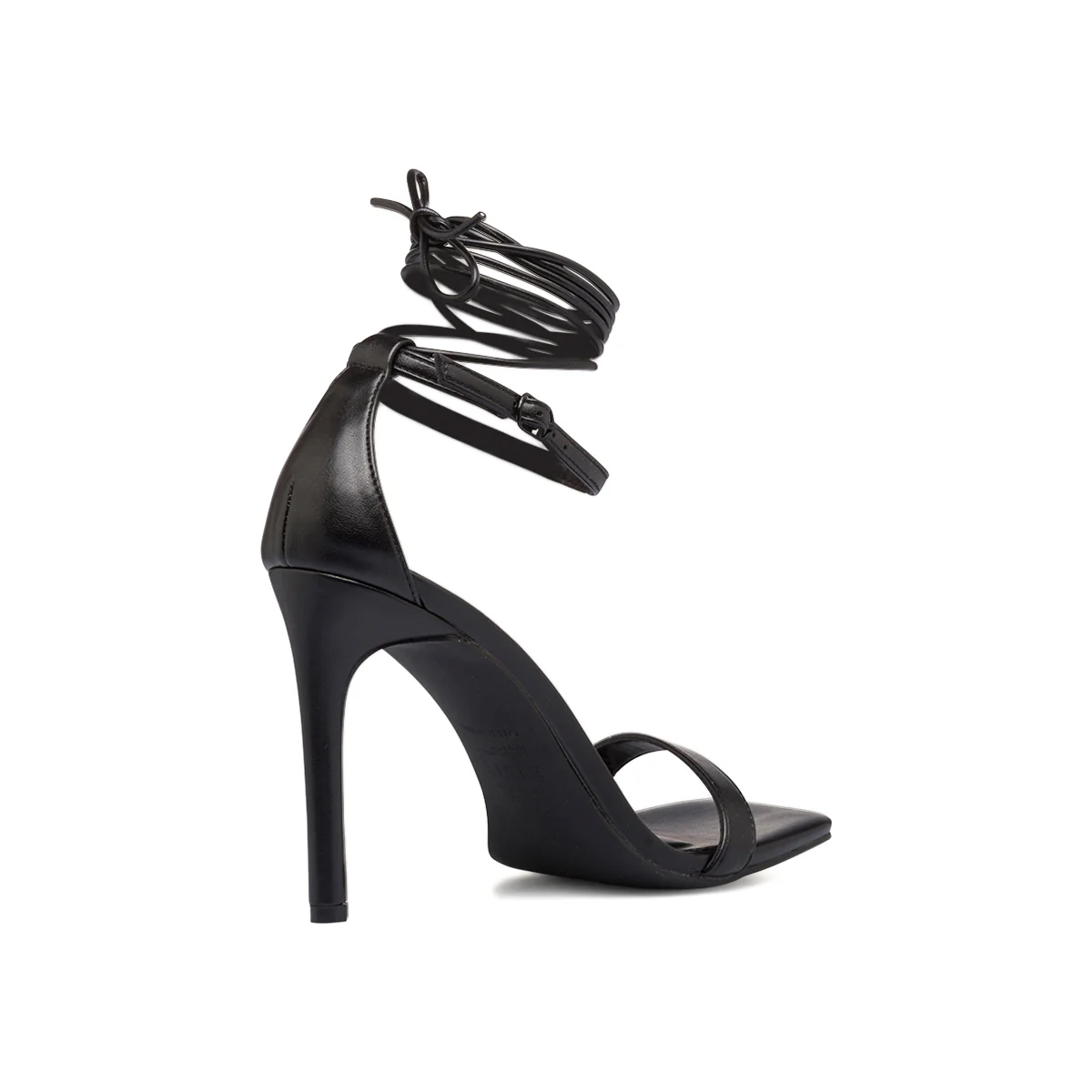 Sandali neri da donna in "pelle vegana" con tacco 10 cm Call It Spring Katsia - Image 3