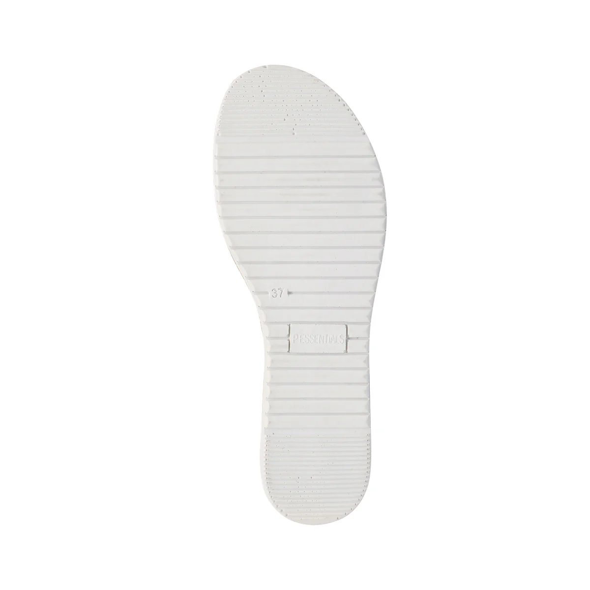 Sandali neri in pelle da donna con zeppa 4 cm P Essentials - Image 5