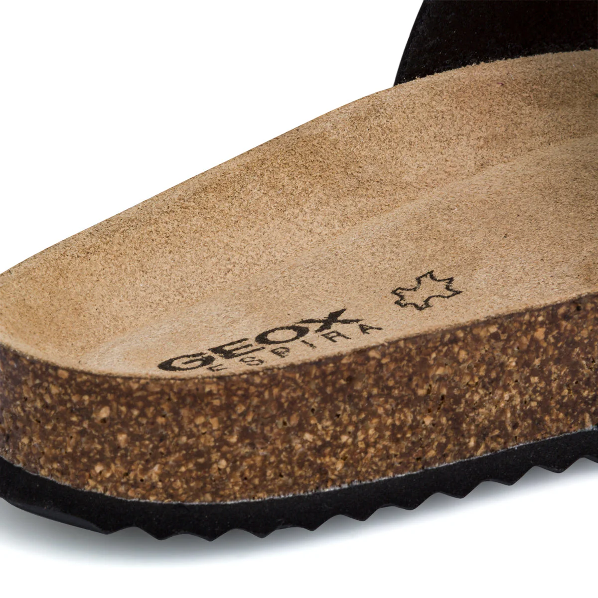 Sandali neri in pelle da donna Geox Brionia - Image 6