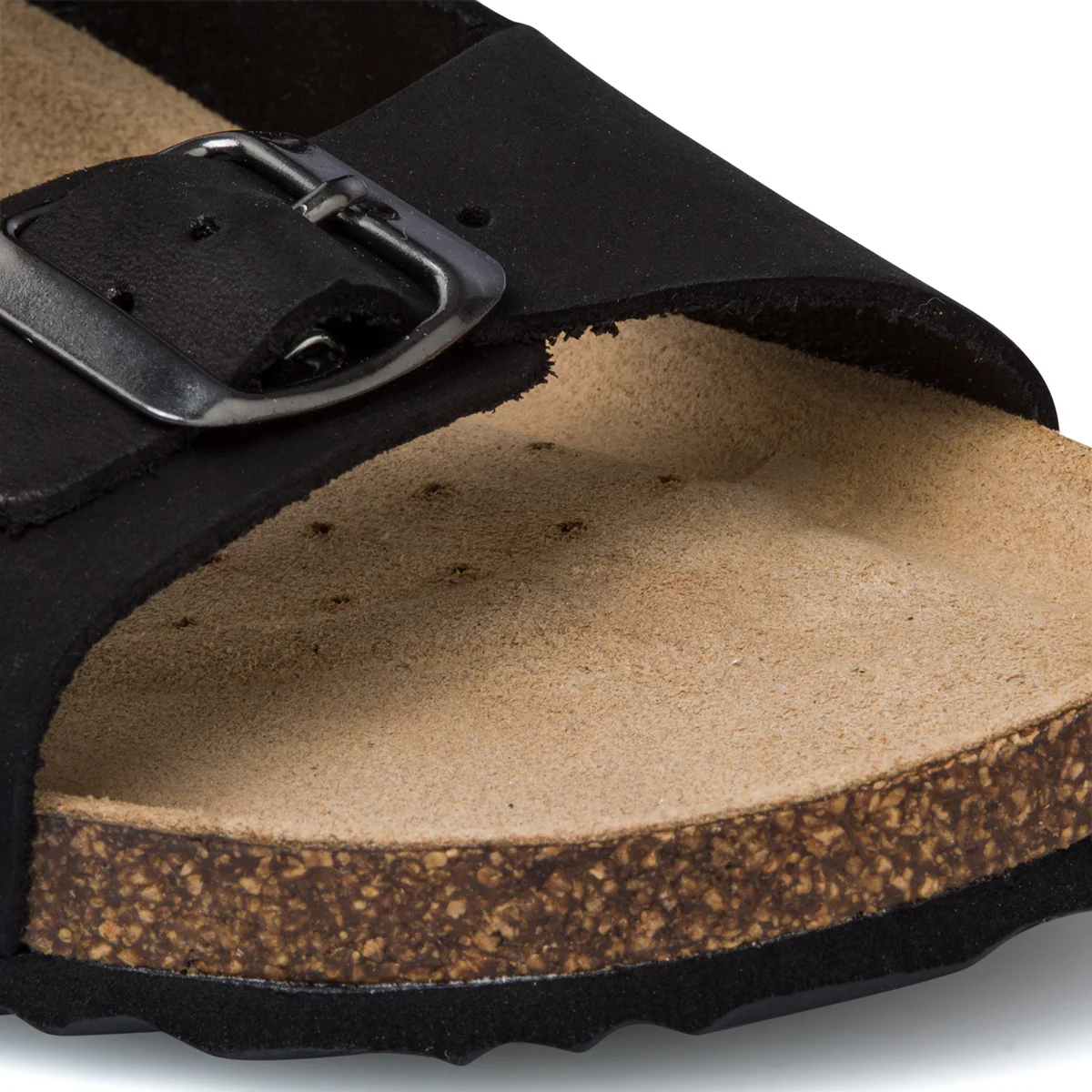 Sandali neri in pelle da donna Geox Brionia - Image 8