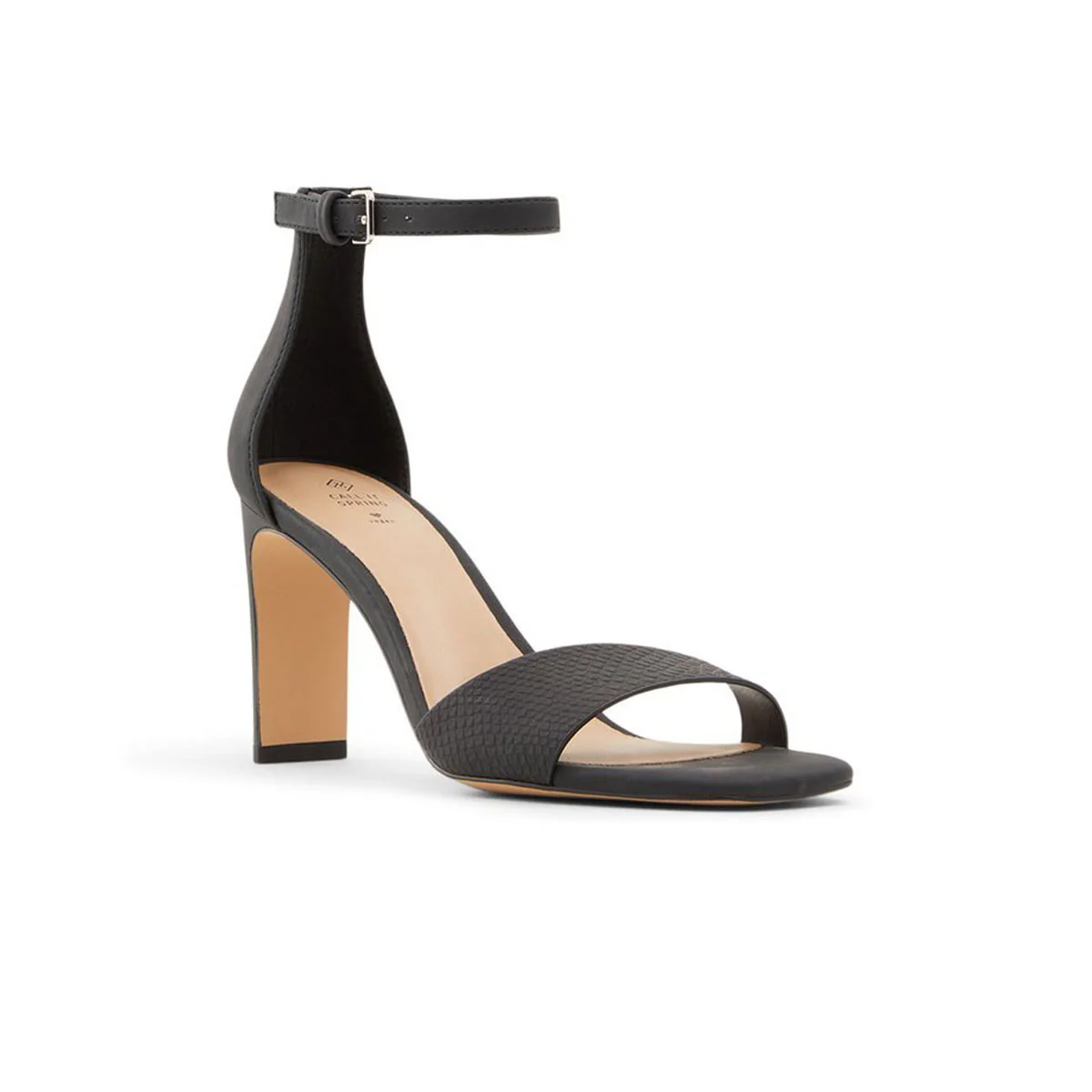 Sandali neri in pelle vegana con tacco 9 cm Call It Spring Ollille - Image 2
