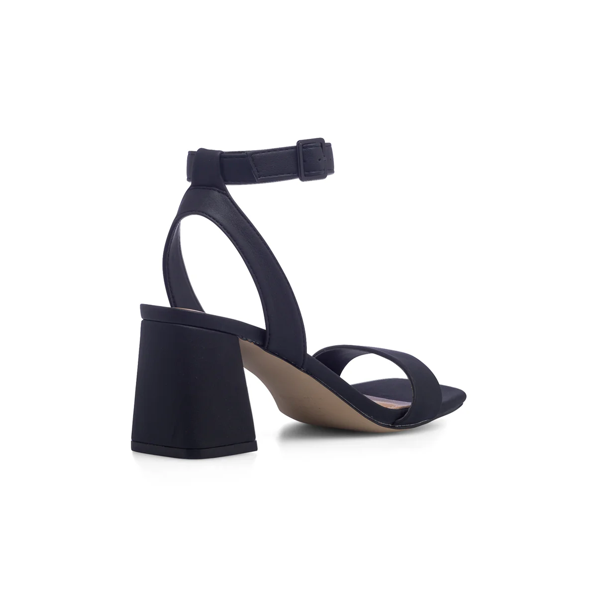 Sandali neri in "pelle vegana" con tacco a blocco 7 cm e punta quadrata Call It Spring Ariel - Image 3