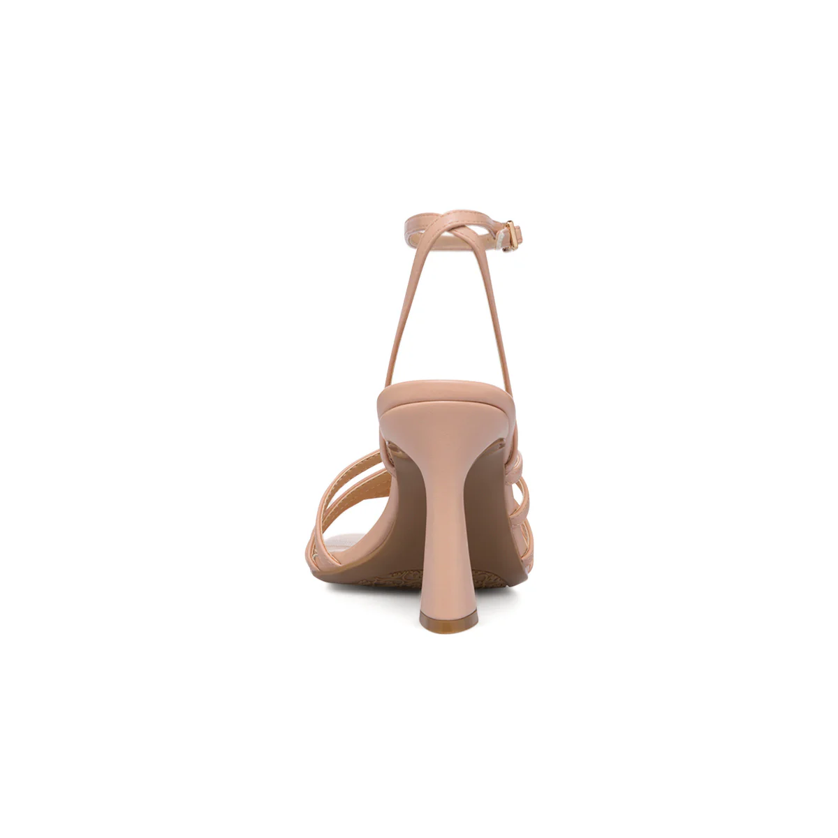 Sandali nude da donna con cinturino alla caviglia con tacco a campana 9 cm Swish Jeans - Image 4