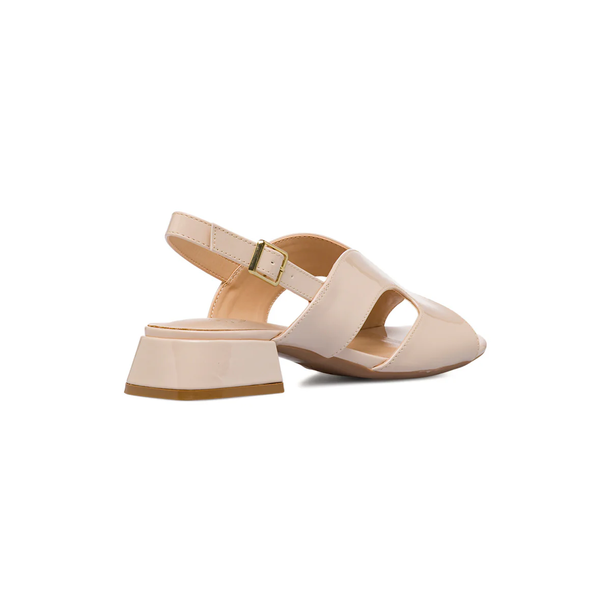 Sandali Nude comodi e flessibili da Donna con Tacco basso P Smart - Image 3