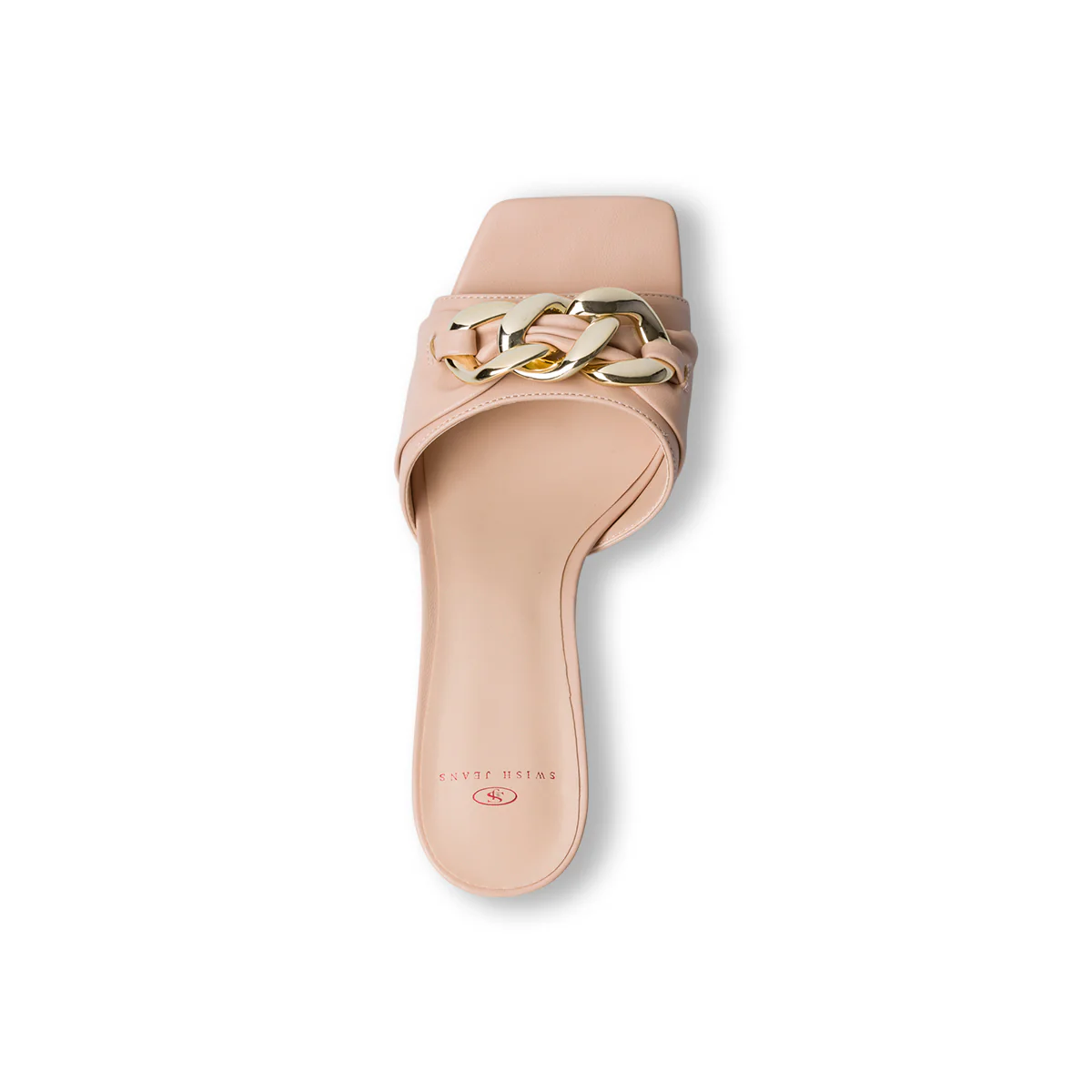 Sandali nude da donna con tacco 7 cm e maxi-catena Swish Jeans - Image 5