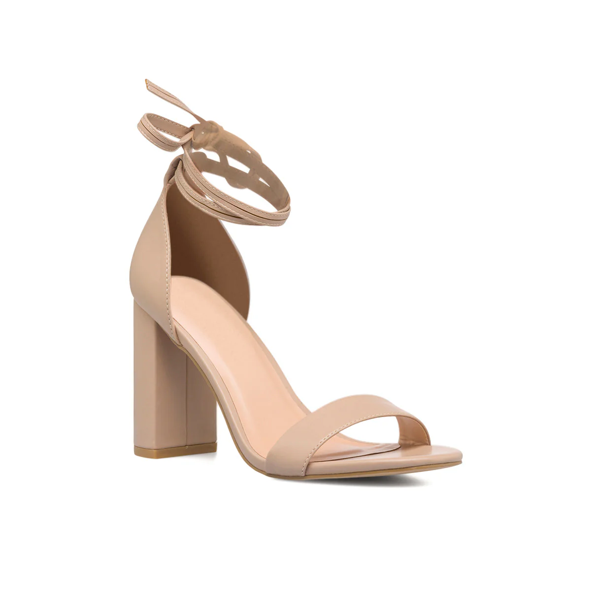 Sandali nude da donna con tacco a blocco 9 cm e laccetto alla caviglia Lora Ferres - Image 6