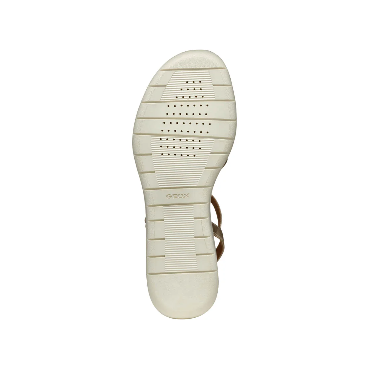 Sandali oro da Donna con zeppa e cinturino alla caviglia Geox - Image 5