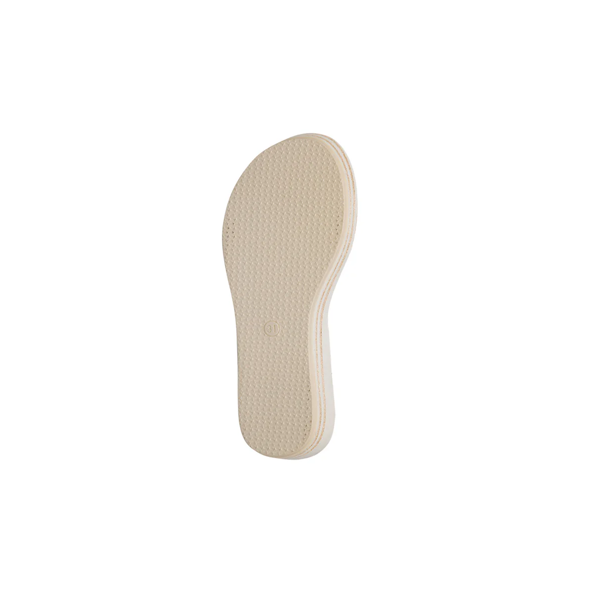 Sandali oro e bianco con zeppa 4 cm da Bambina e Ragazza Dieci Baci - Image 6