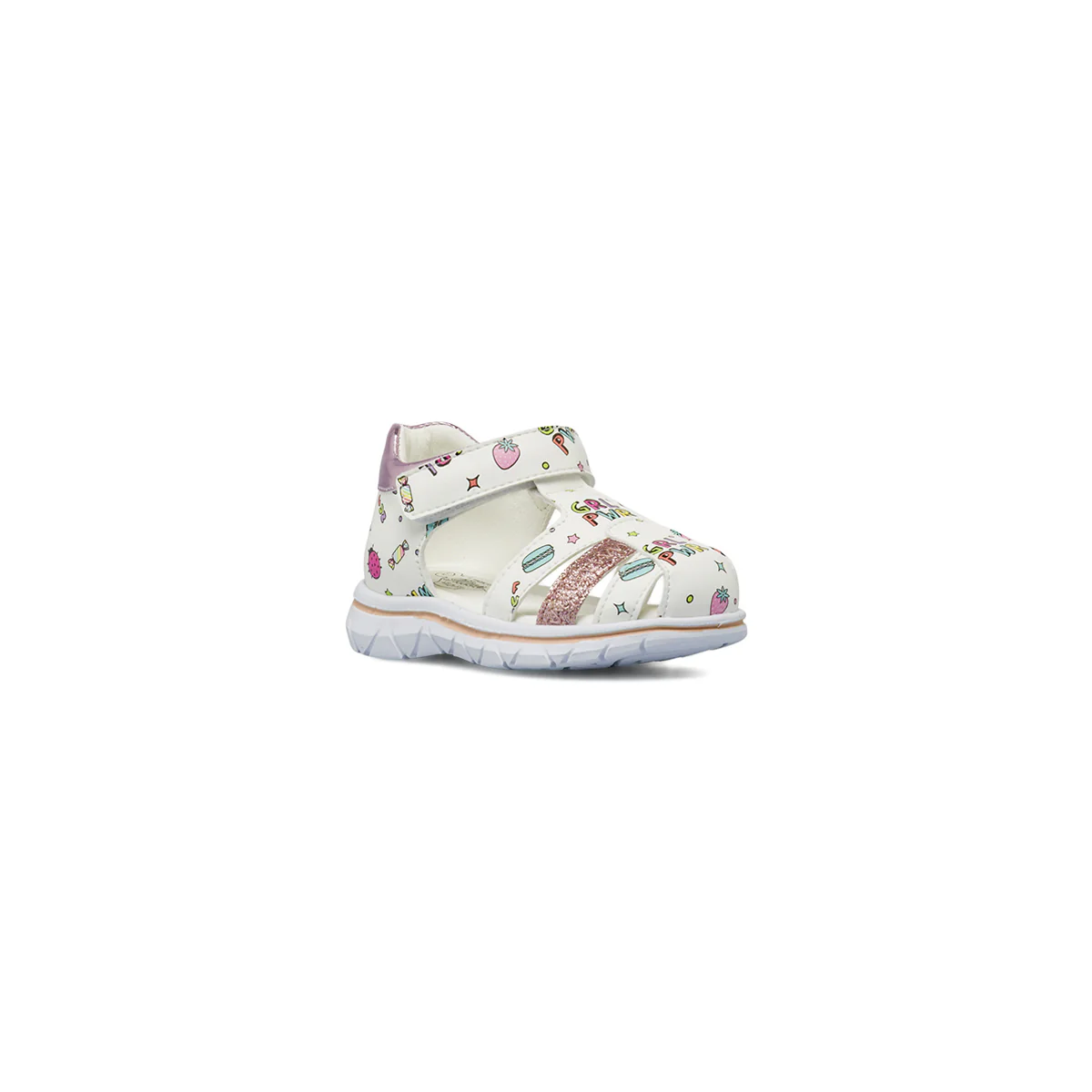 Sandali primi passi Bambina bianchi con punta chiusa Le scarpe di Alice - Image 2