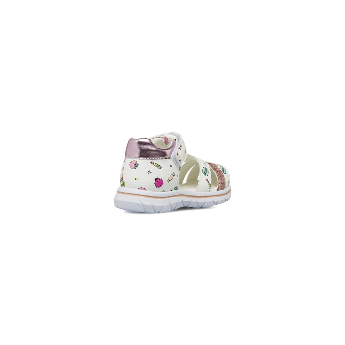 Sandali primi passi Bambina bianchi con punta chiusa Le scarpe di Alice - Image 3