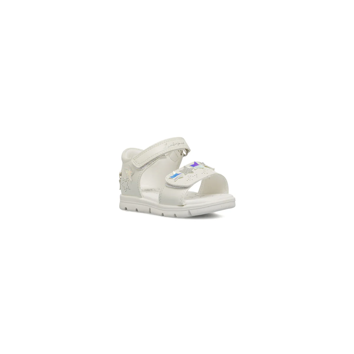 Sandali primi passi bianchi da Bambina con stelle glitter Lumberjack - Image 2