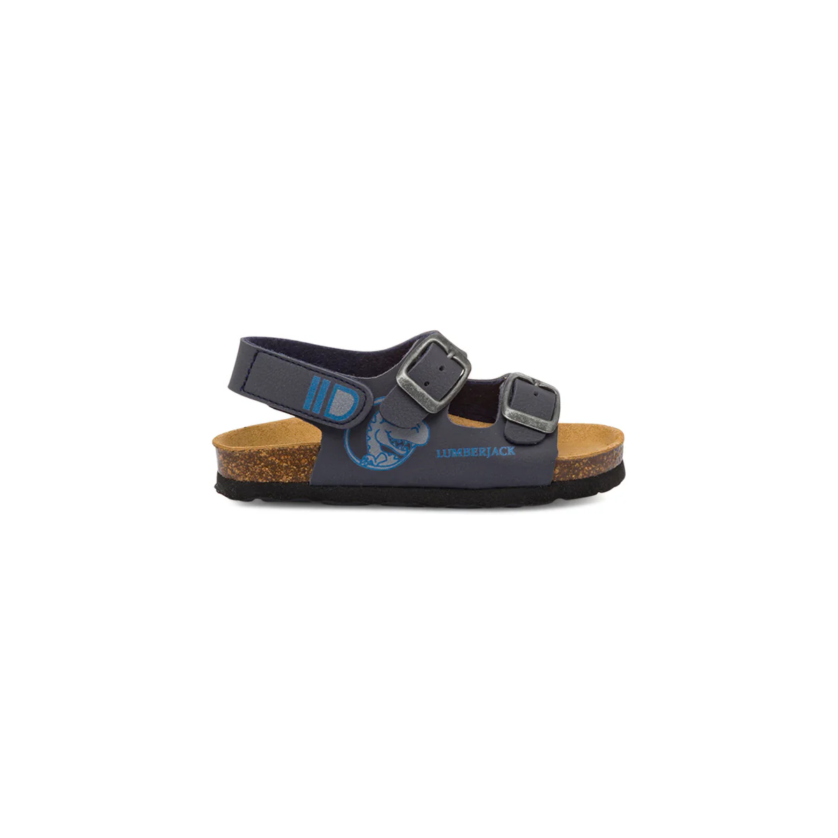 Sandali primi passi blu da bambino con stampa laterale Lumberjack Bing - Image 7