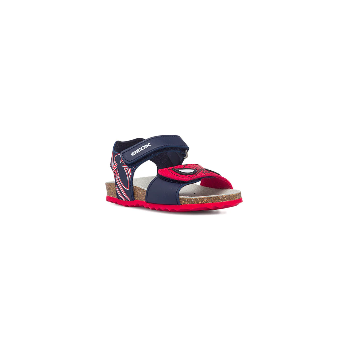 Sandali primi passi blu da bambino con stampa Spiderman Geox Chalki - Image 2