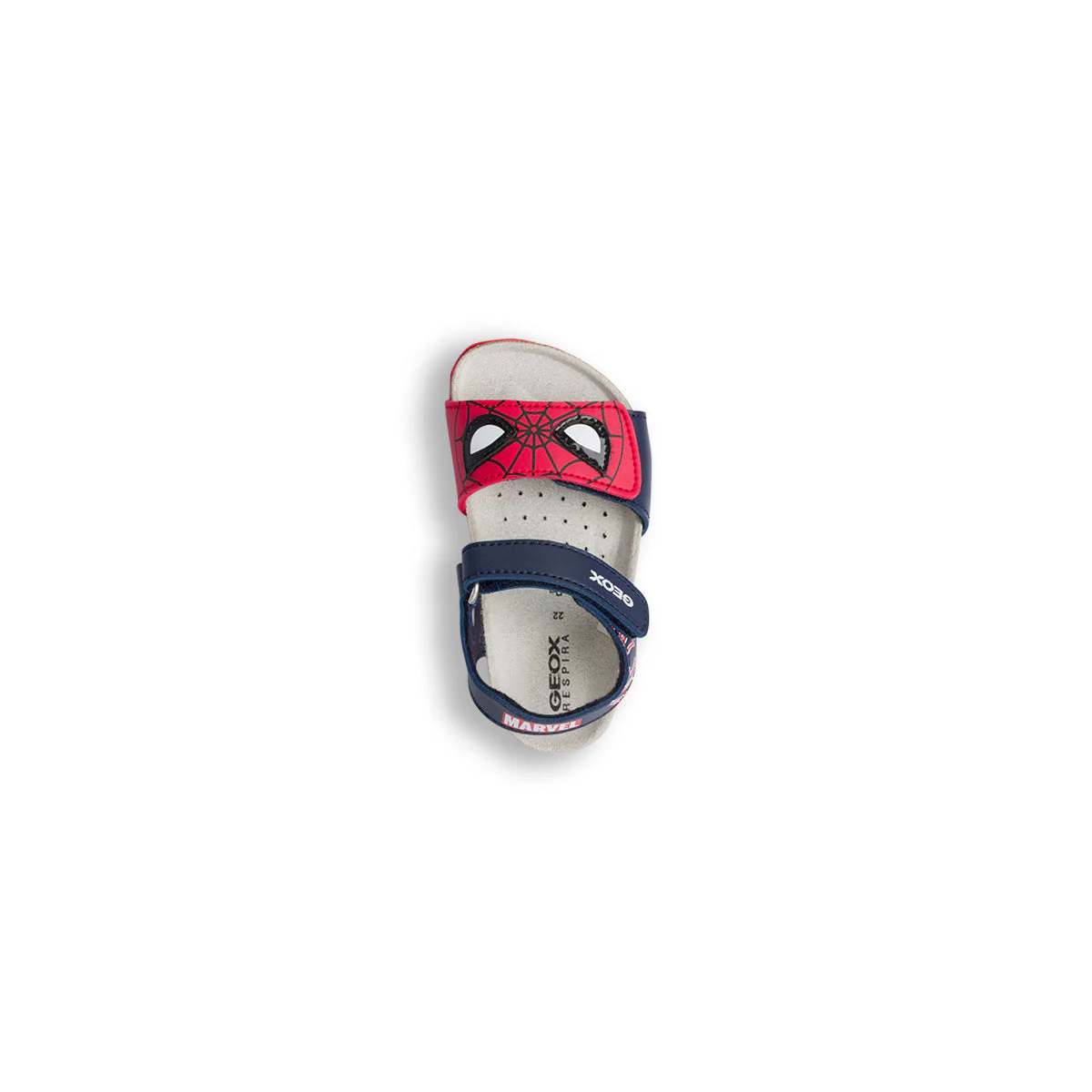 Sandali primi passi blu da bambino con stampa Spiderman Geox Chalki - Image 7