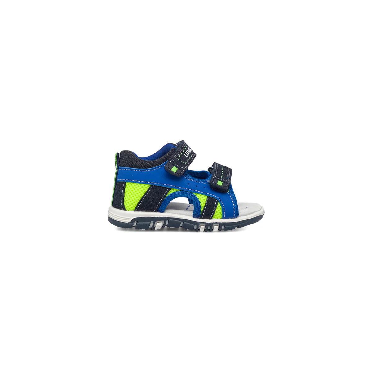 Sandali primi passi blu da bambino Lumberjack Billy