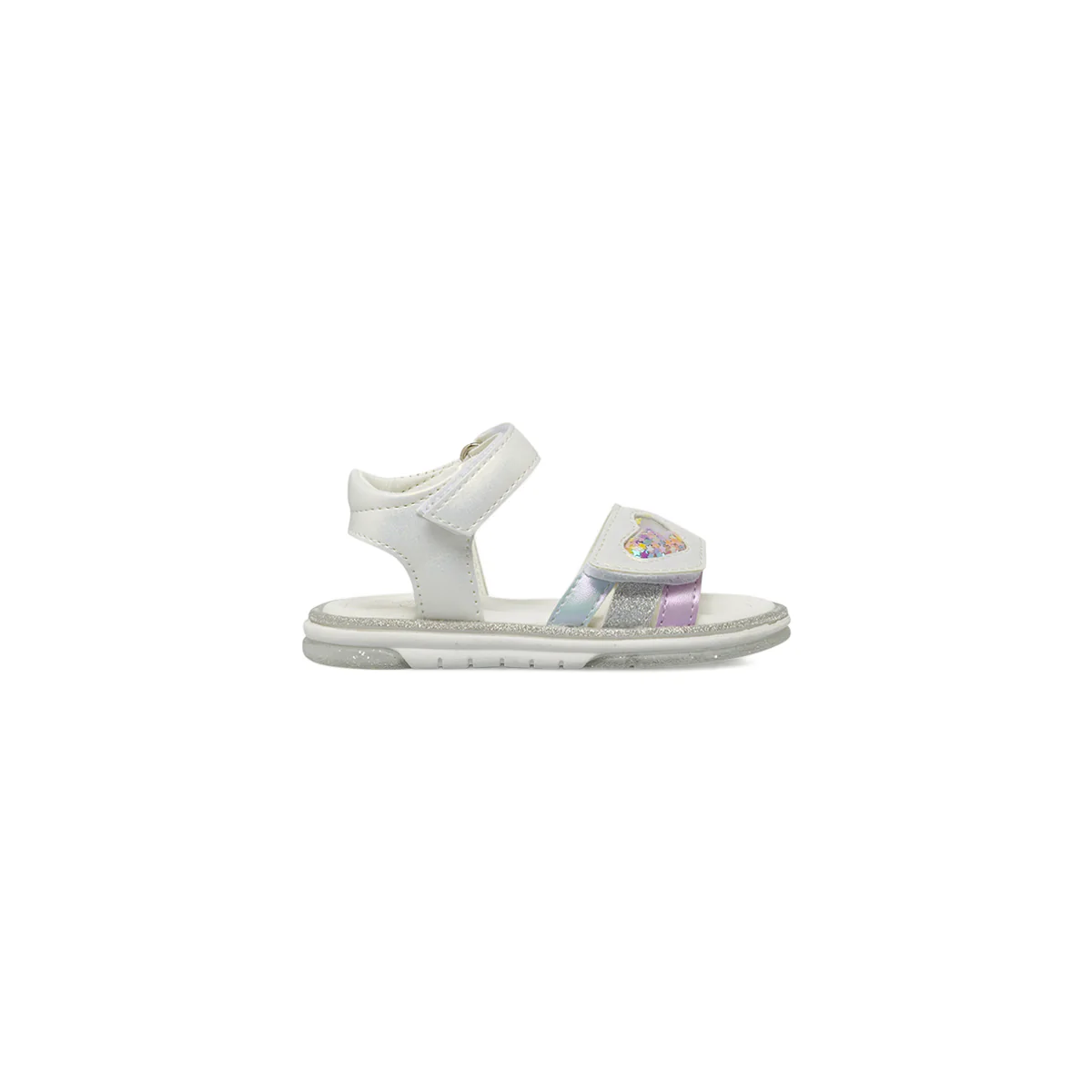 Sandali primi passi da Bambina effetto iridescente Le scarpe di Alice