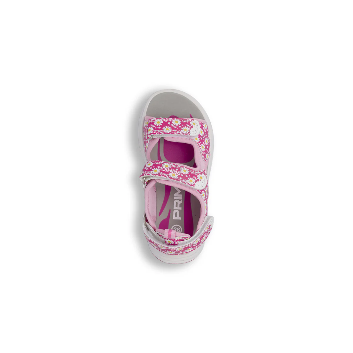 Sandali Primi passi da Bambina fucsia con fiori e strappo Primigi - Image 6