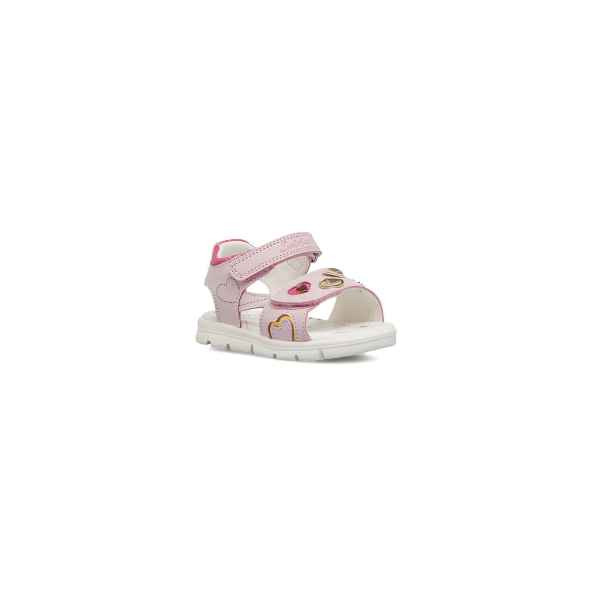 Sandali primi passi da Bambina rosa con cuoricini colorati  Lumberjack - Image 2