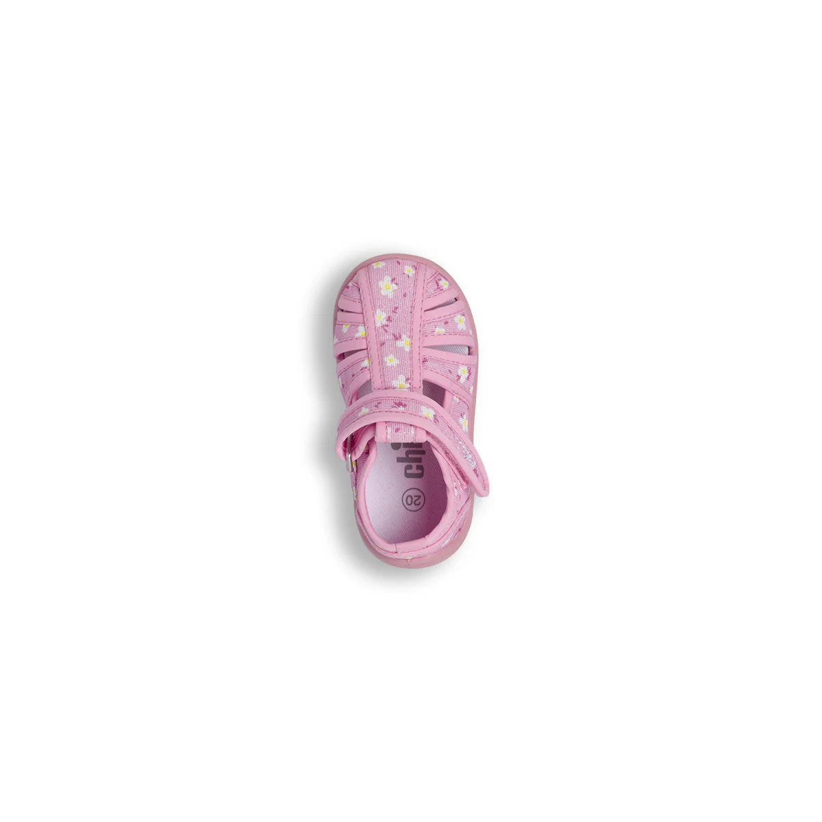 Sandali Primi passi da bambina rosa con fantasia floreale Chicco - Image 5
