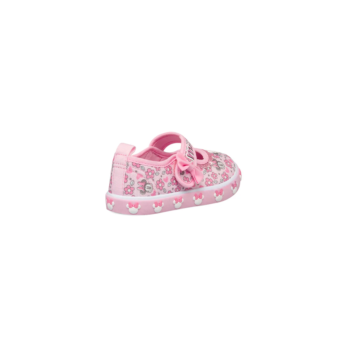 Sandali Primi Passi da Bambina Rosa con stampa Minnie - Image 3