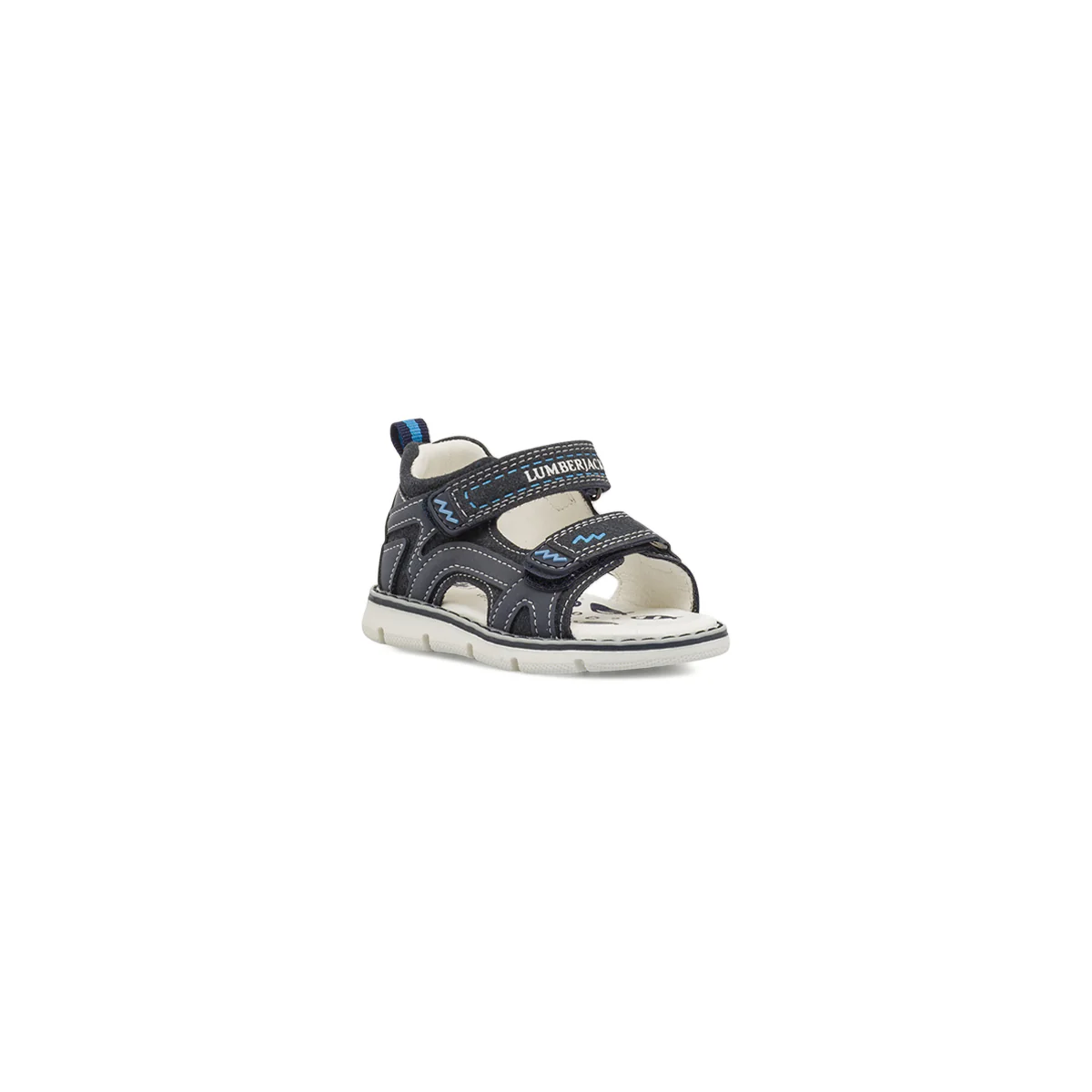 Sandali primi passi da Bambino blu con soletta in pelle Lumberjack - Image 2