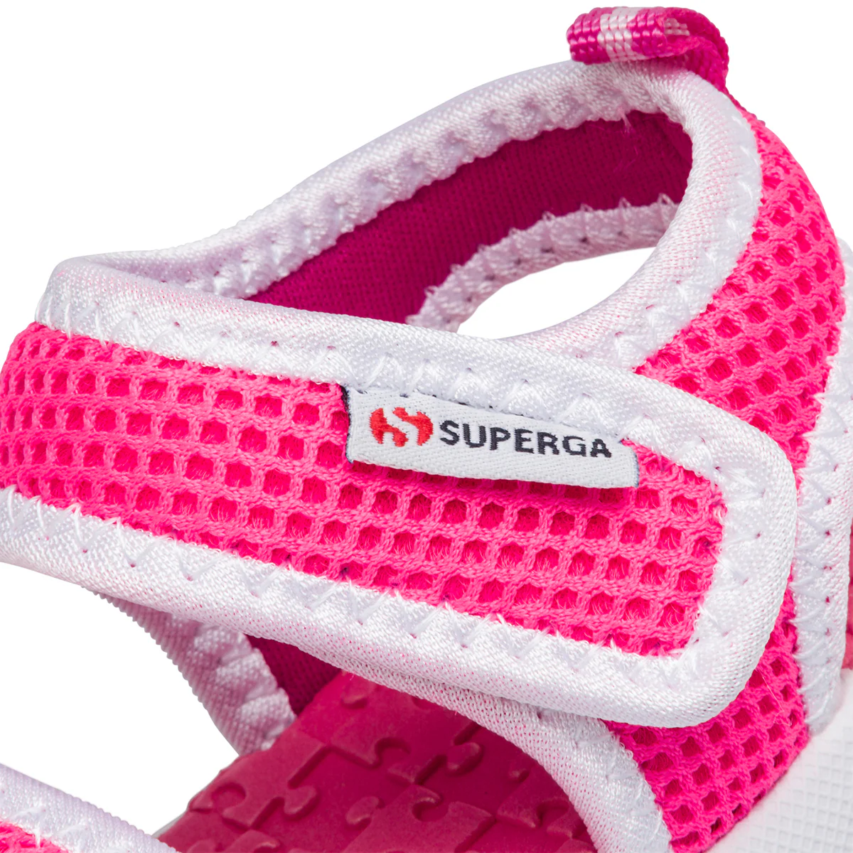Sandali primi passi fucsia da bambina Superga - Image 5