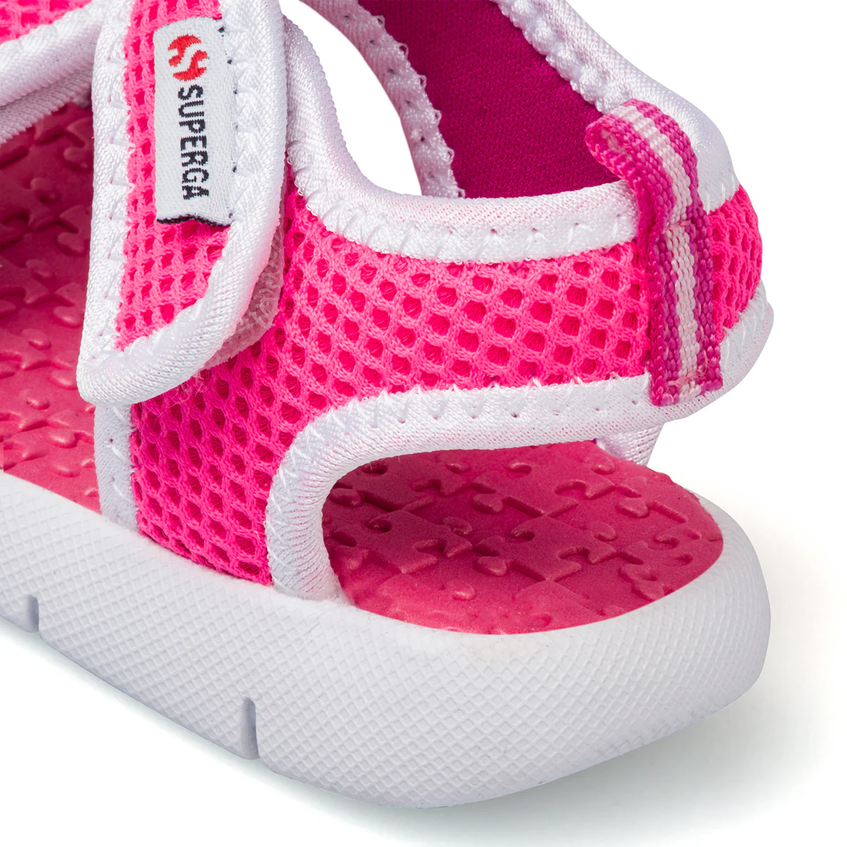Sandali primi passi fucsia da bambina Superga - Image 6