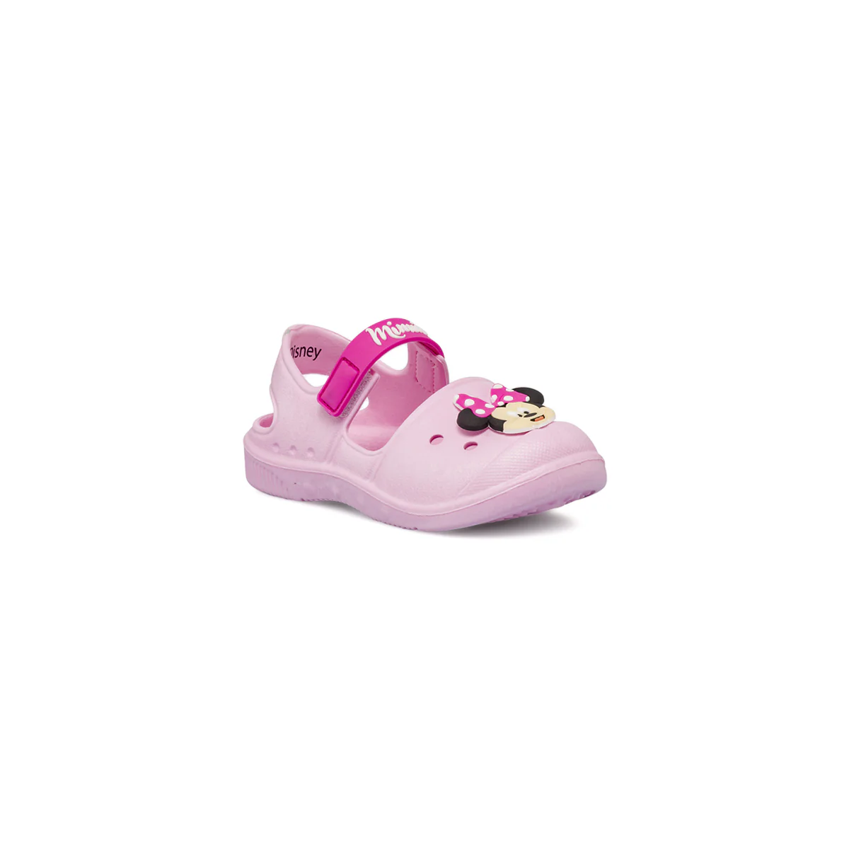 Sandali rosa da Bambina con decorazione Minnie e cinturino Minnie - Image 2