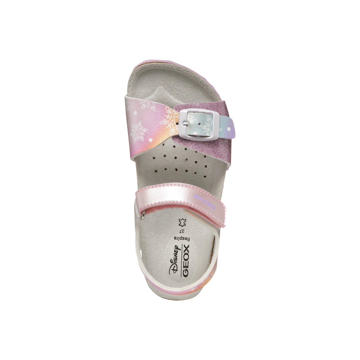 Sandali rosa da Bambina con decorazione principessa Elsa Disney per Geox - Image 5