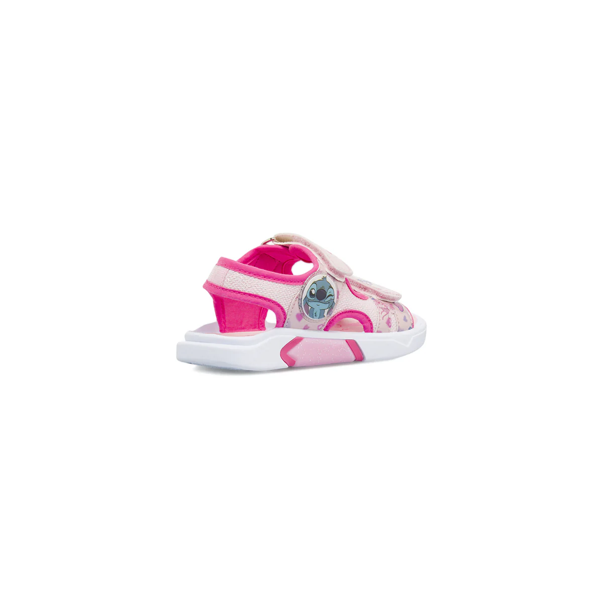 Sandali Rosa da Bambina con doppia chiusura a strappo Lilo & Stitch - Image 3