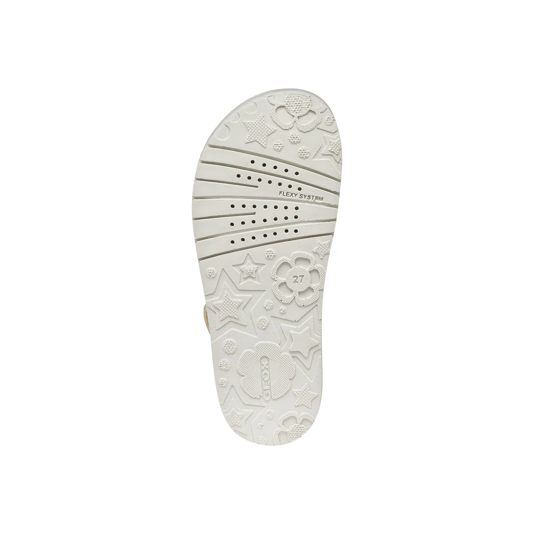 Sandali rosa da Bambina con effetto laminato e suola traspirante Geox - Image 6
