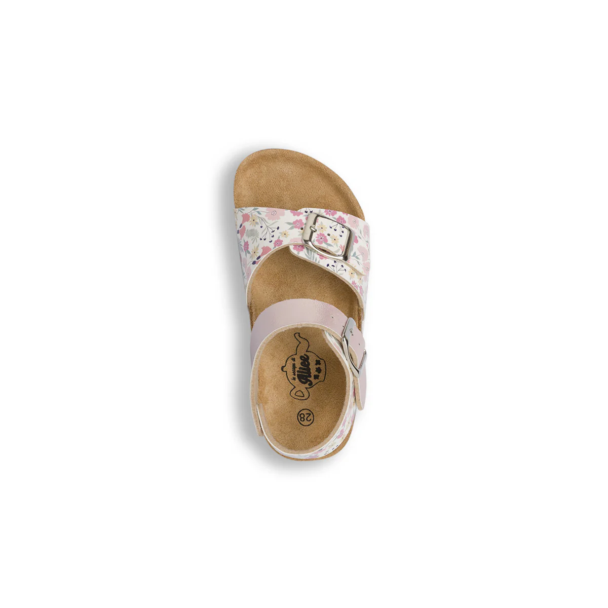 Sandali rosa da Bambina con fantasia floreale Le scarpe di Alice - Image 6